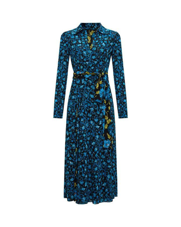 Diane Von Furstenberg Phoenix Reversible Mesh Wrap Dress