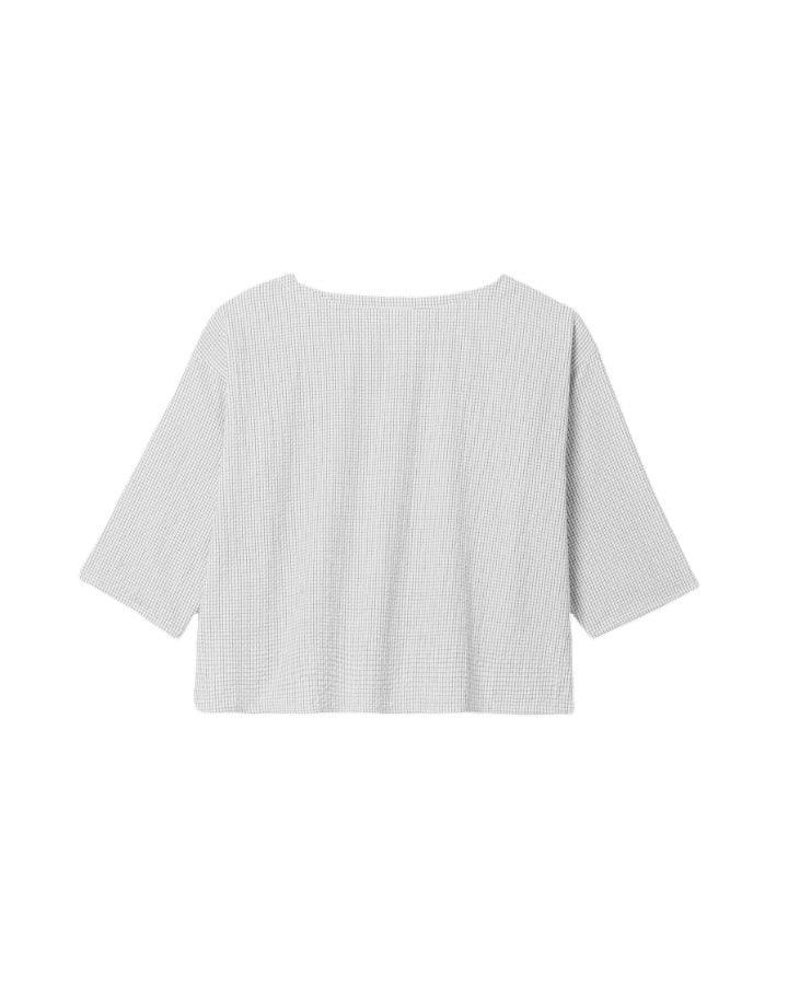 Eileen Fisher Bateau Neck 3/4 Sleeve Box Top – BLU'S