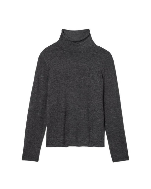 Gonna Eileen Fisher In Pura Lana Merino Jersey, Taglia S, Colore Cipresso, Lunghezza Al Ginocchio