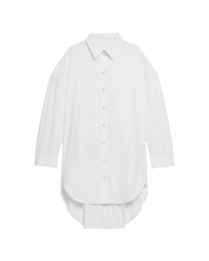 helmut lang oversized shirt dress Helmut Lang Twisted Shirt Dress | Black | Size S