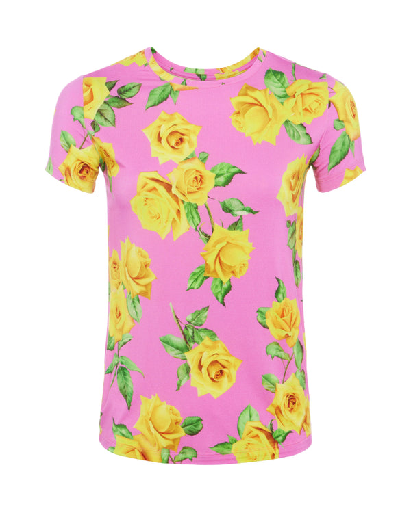 L'Agence Ressi Yellow Rose Tee