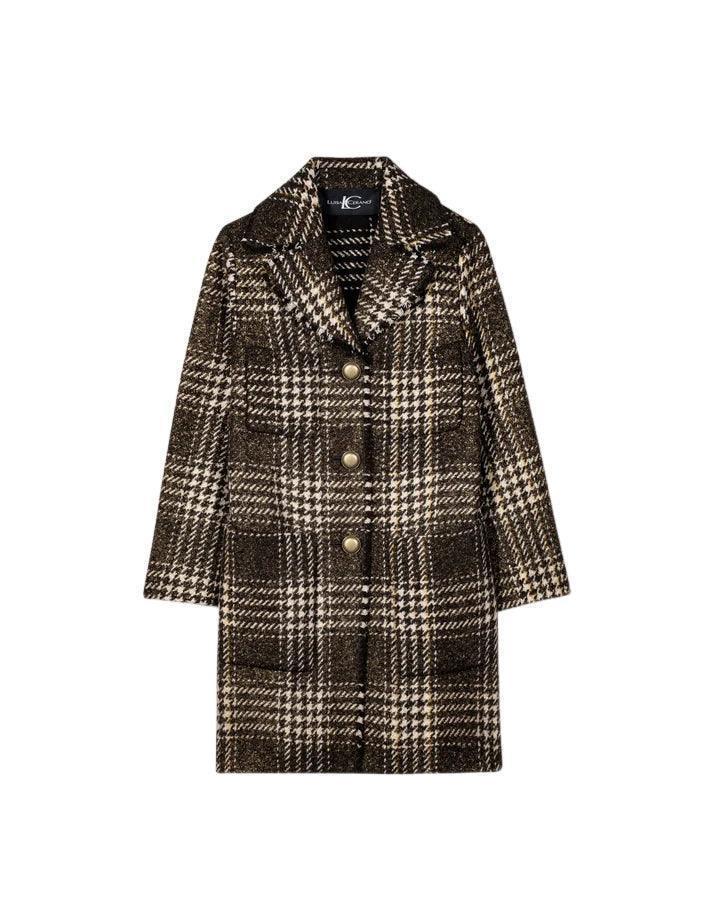 Vintage check coat cheap