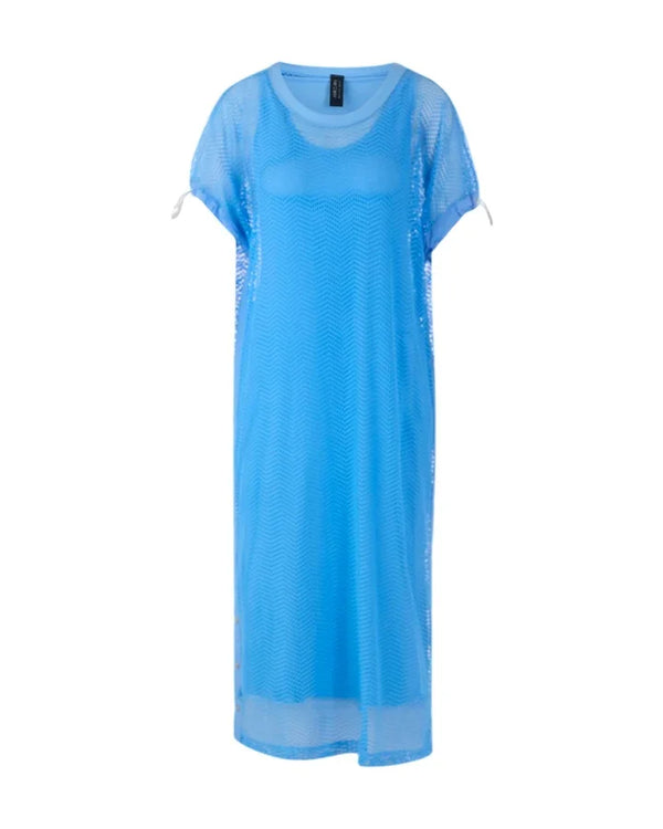 Marc Cain Mesh Overlay Midi Dress  BLU'S