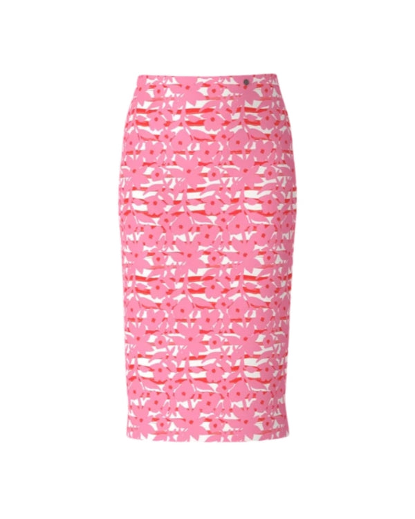 Marc Cain All Over Floral Pencil Skirt