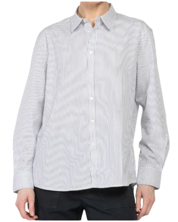 Nili Lotan Raphael Thin Stripe Shirt