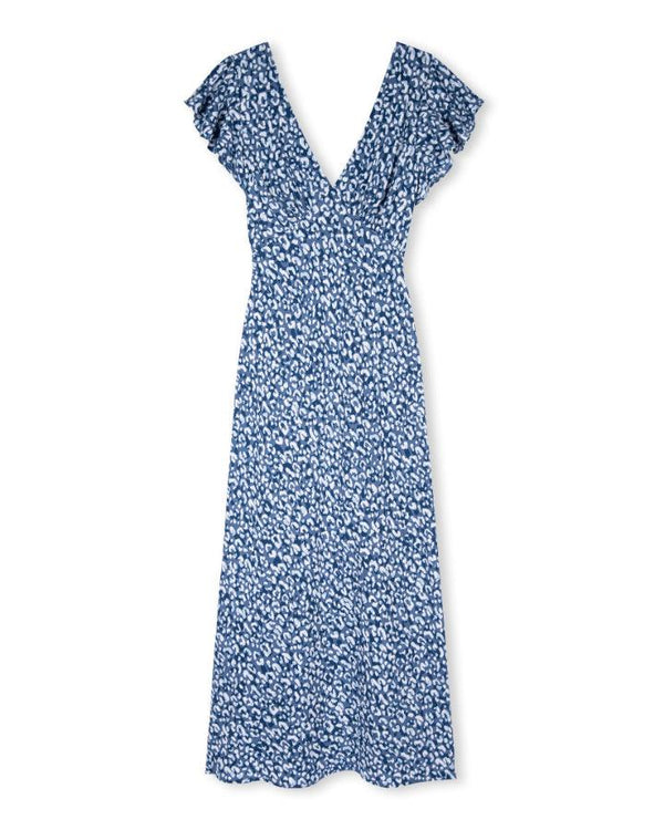 Rails Kenz Blue Cheetah Dress BLU'S Rails Kenz Blue Cheetah Dress BLU'S