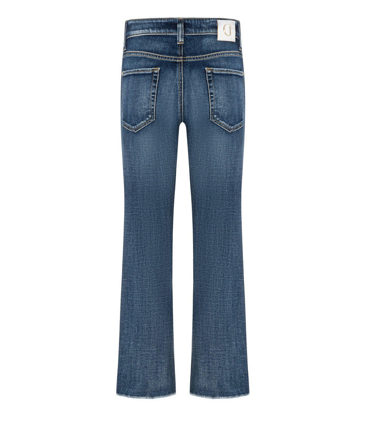 Cambio - Cambio Francesca Cropped Raw Edge Jeans