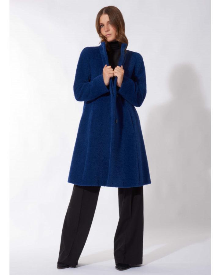 Cinzia Rocca - Alpaca Wool Stand Collar Coat
