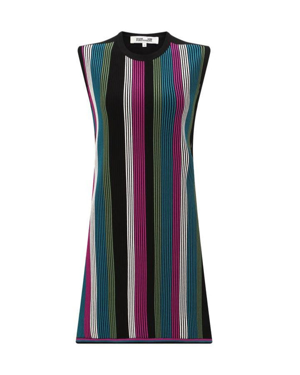 Diane Von Furstenberg - Meta Sleeveless Stripe Dress