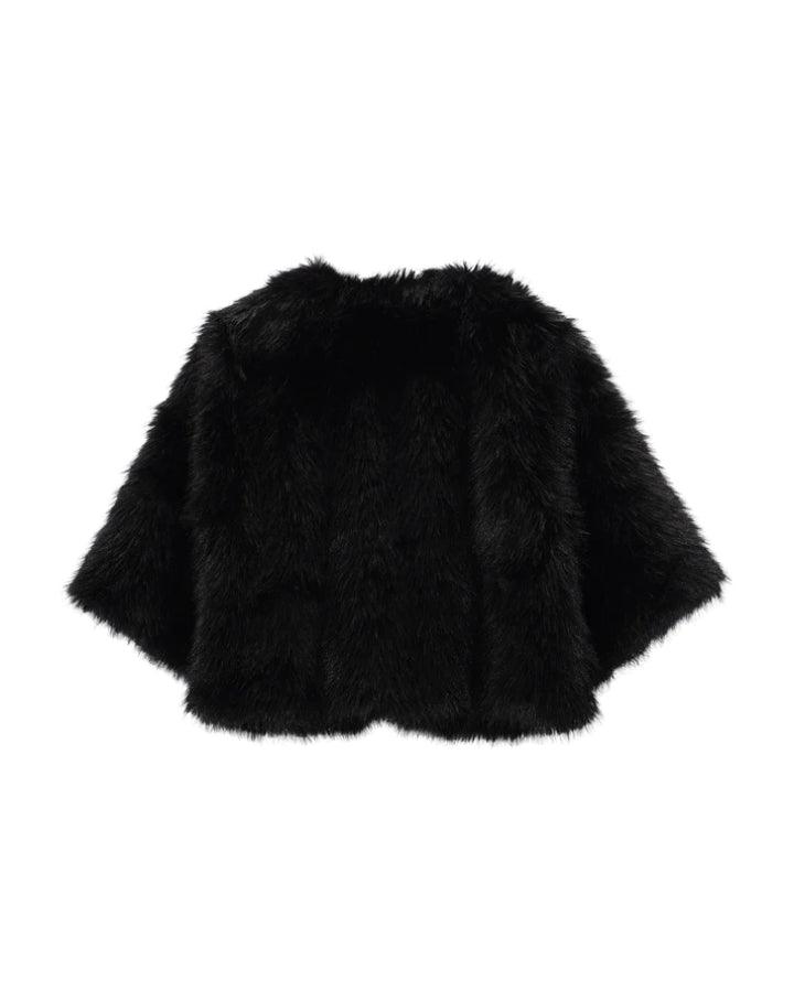 Echo - Faux Fur Crop Nirvana Jacket