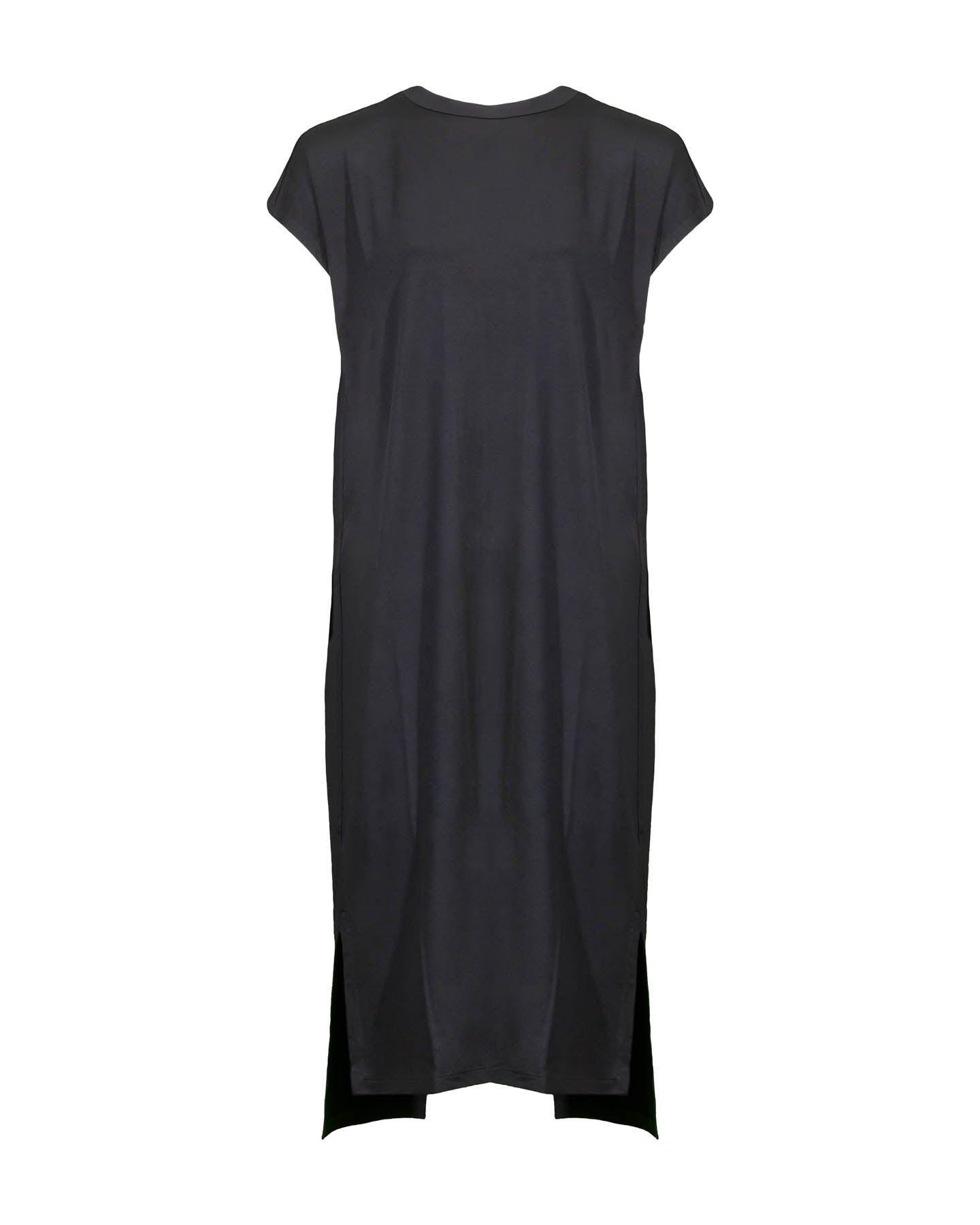 Eileen Fisher Viscose Jersey Crew Neck Dress – BLU'S