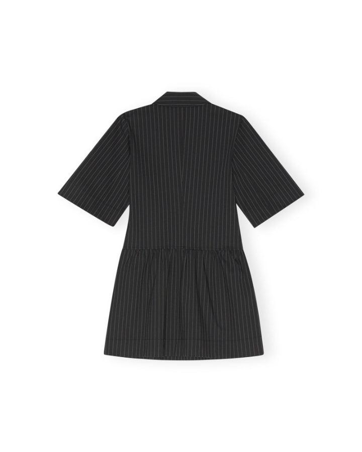 Ganni - Striped Mini Dress