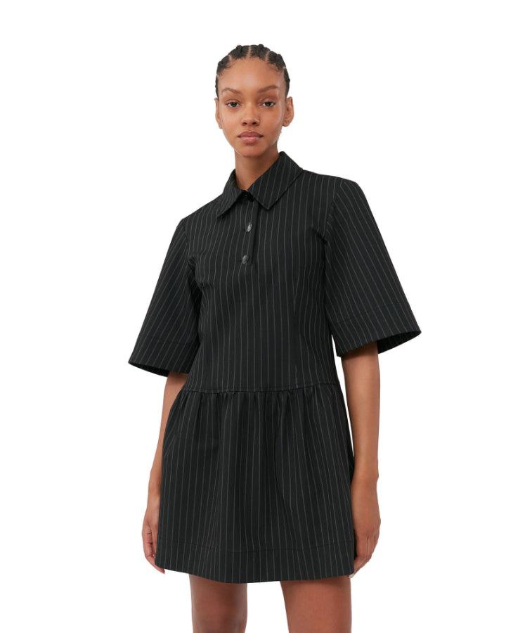 Ganni - Striped Mini Dress