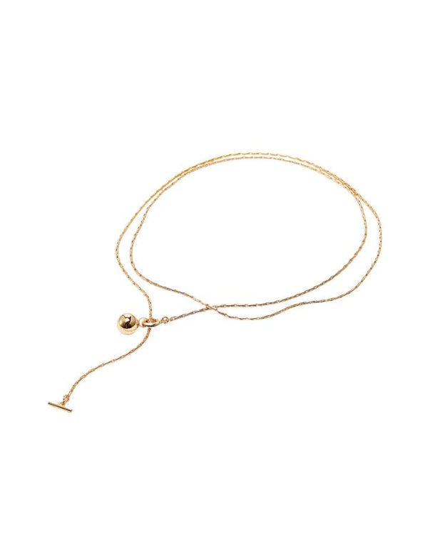 Jenny Bird - Constance Wrap Gold Necklace