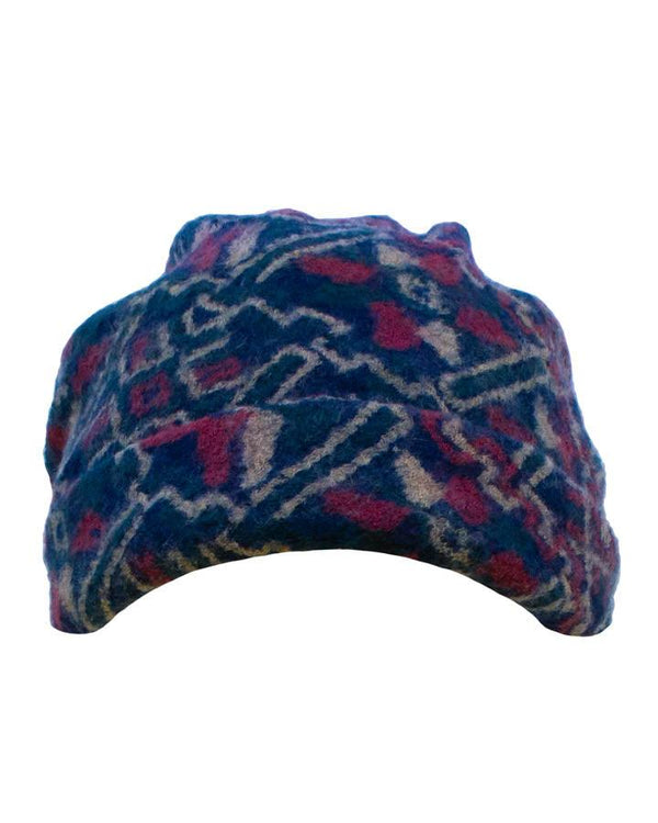 Lillie and Cohoe - Boiled Wool Remi Print Hat