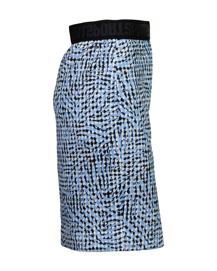 Marc Cain - Abstract Houndstooth Pencil Skirt