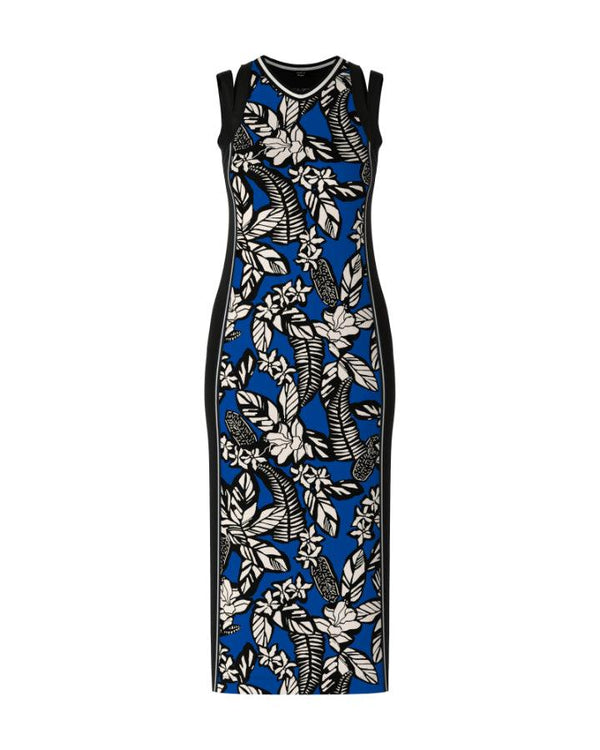 Marc Cain - All Over Front Print Maxi Dress