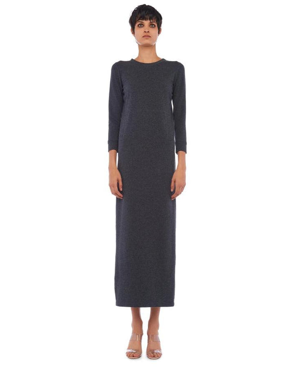 Norma Kamali - 3/4 Sleeve Terry Gown