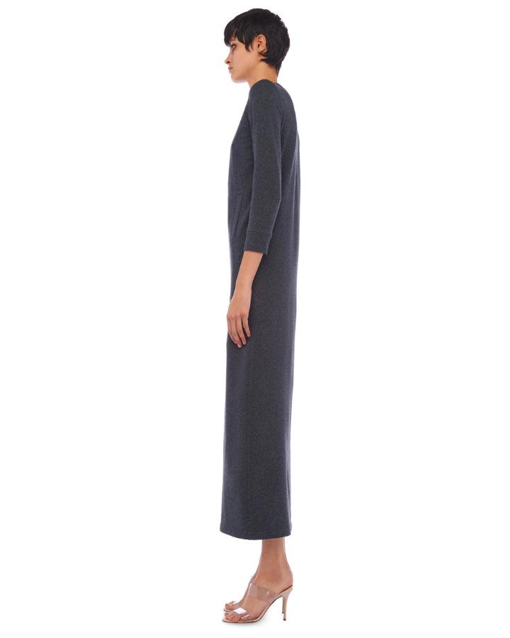 Norma Kamali - 3/4 Sleeve Terry Gown