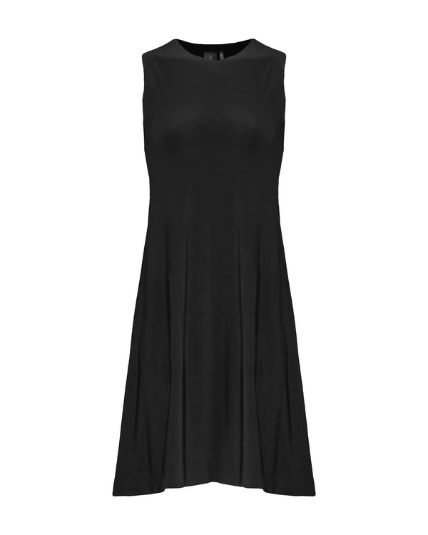 Sleeveless Swing Dress Black BLU'S Sleeveless Swing Dress Black BLU'S