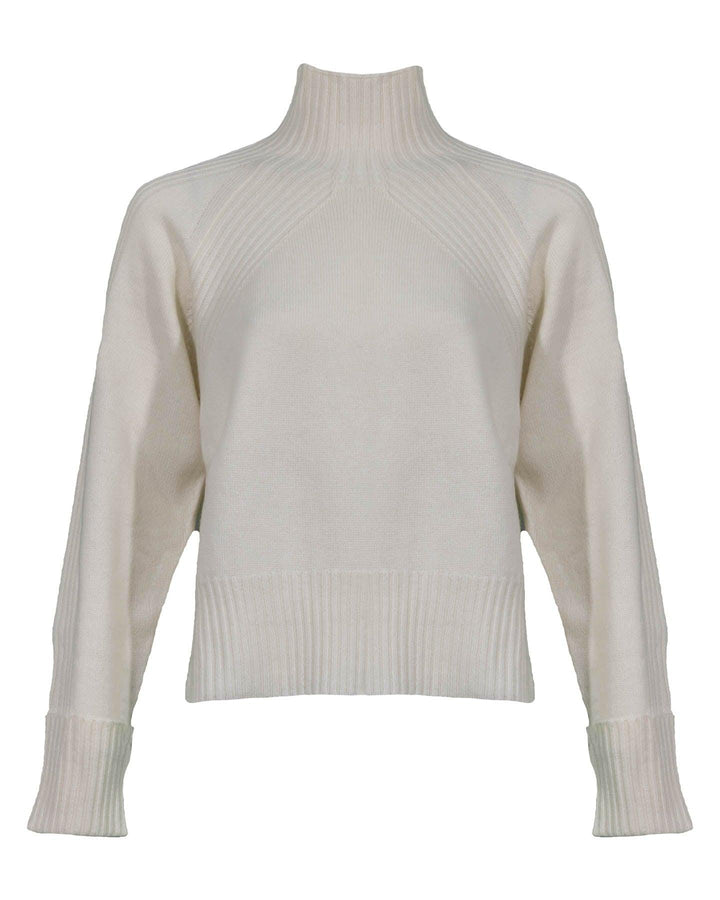 Purotatto - Mock Neck Wool Cashmere Sweater