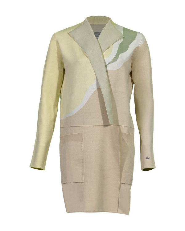 Soia Kyo Benela-C Above Knee Coatigan Multicolor – BLU'S