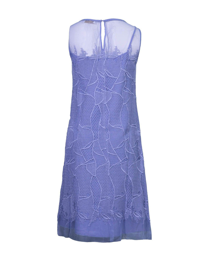 Tonet - Embroidered Mesh Dress