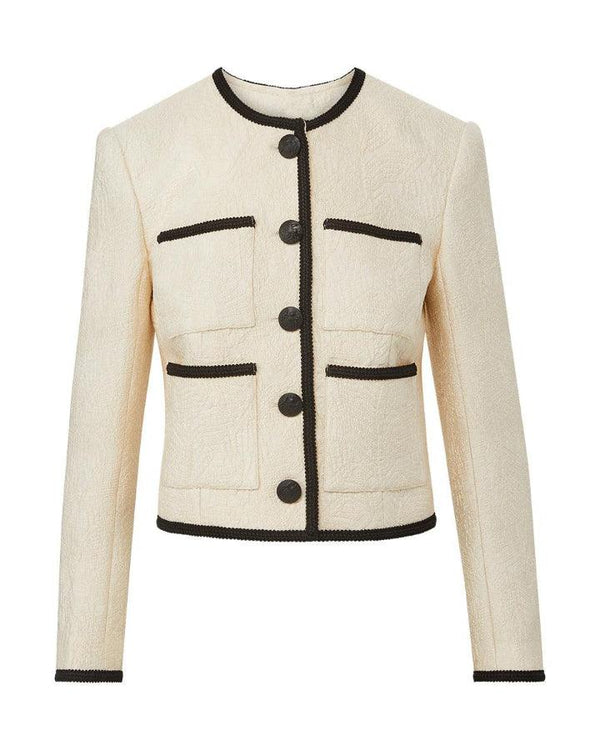 Veronica Beard - Darla Tailored Jacquard Jacket