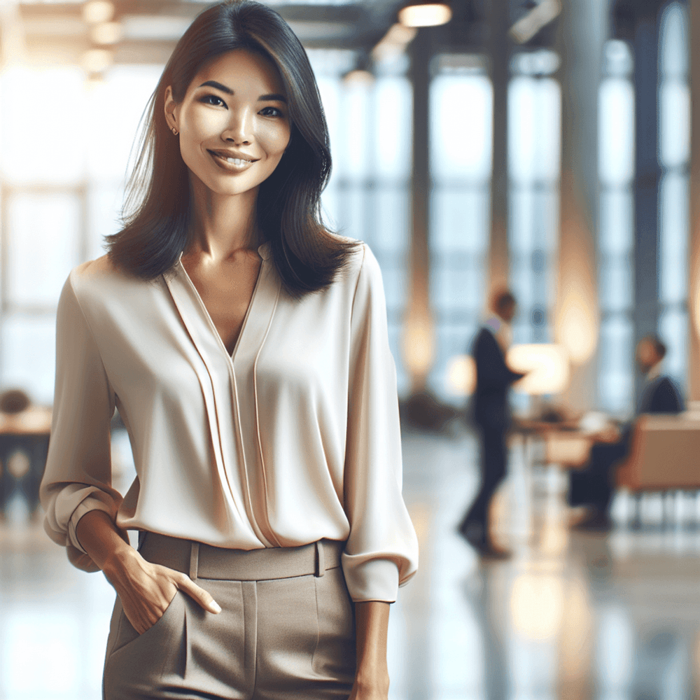 Business casual women looks online