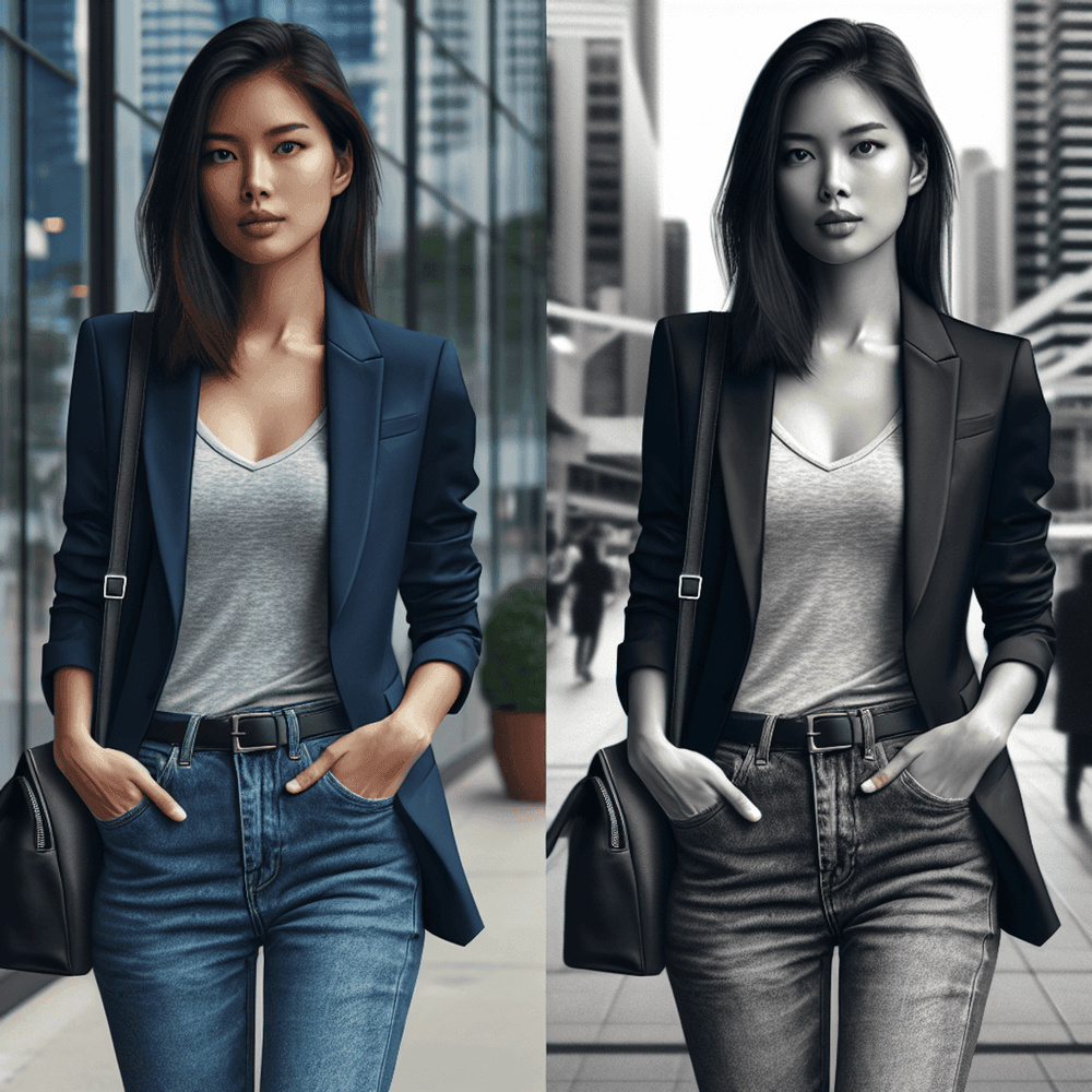 Smart casual look women hotsell