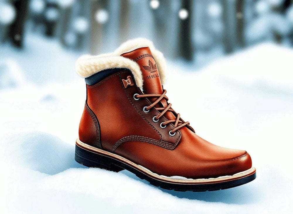 Casual leather board shoes in autumn and winter Leather Board Shoes for Men - Versatile Shoes for Autumn and  main image 2