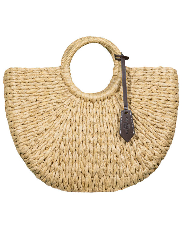 Canadian Hat Baya Moon Paper Straw Tote