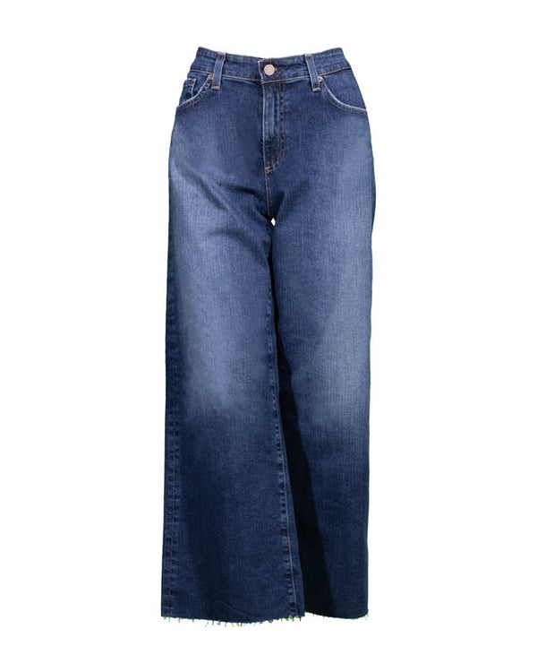 AG Jeans Saige Wide Leg Crop Jeans Enigma