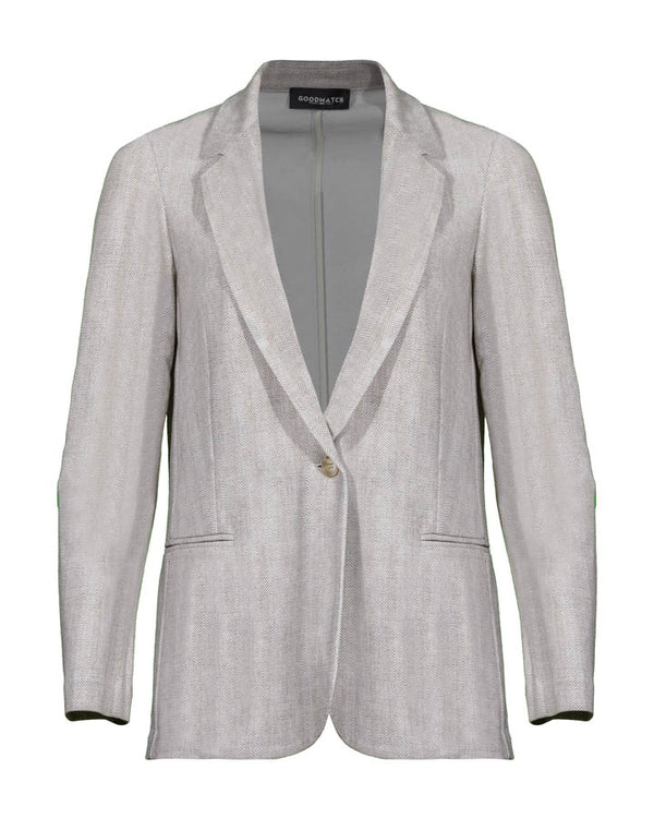 Good Match One Button Blazer