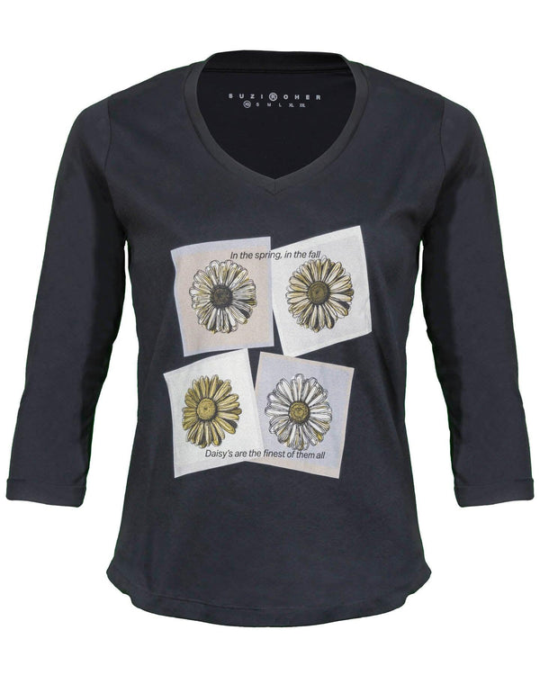 Suzi Roher Daisy Neutral Val Tee