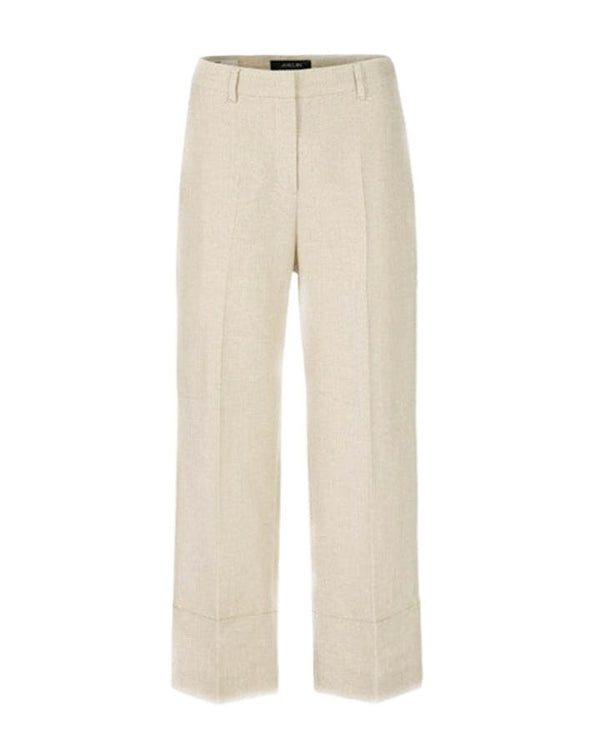 Marc Cain Wukari Ankle Cuff Linen Blend Pant