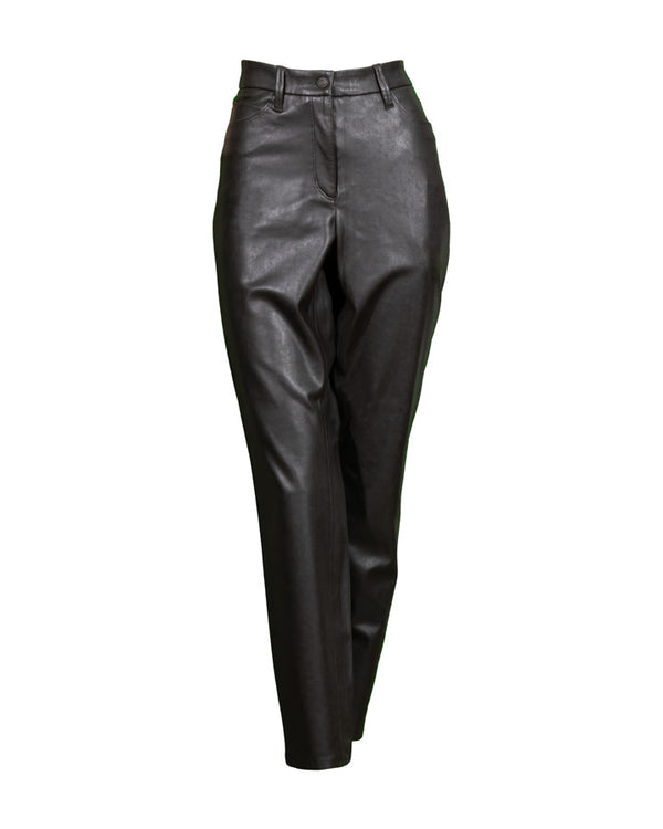 Cambio Ray Pleather Skinny Ankle Pant