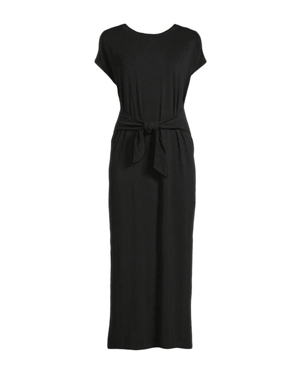 Eileen Fisher Tie-Front Maxi Dress