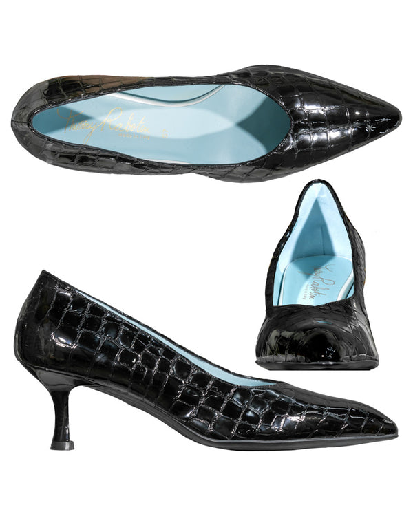 Thierry Rabotin Romane Croc Patent Pump