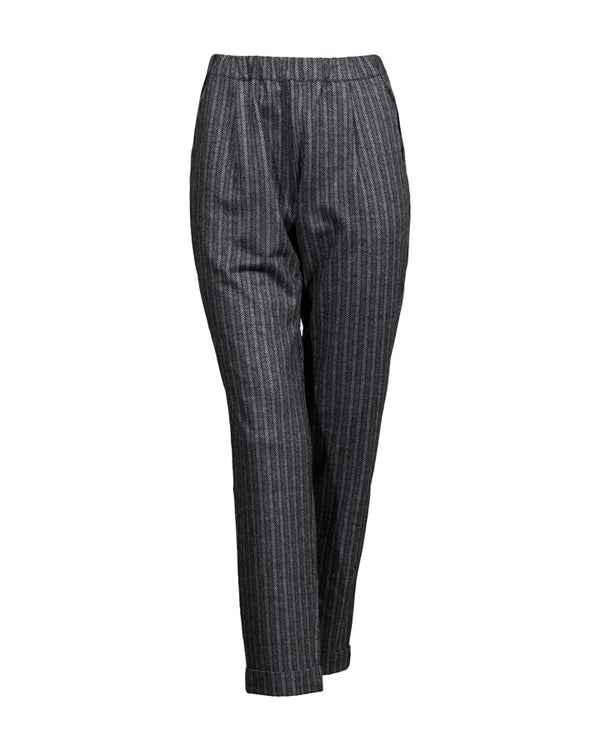 Purotatto Chevron Flannelette Tapered Pant