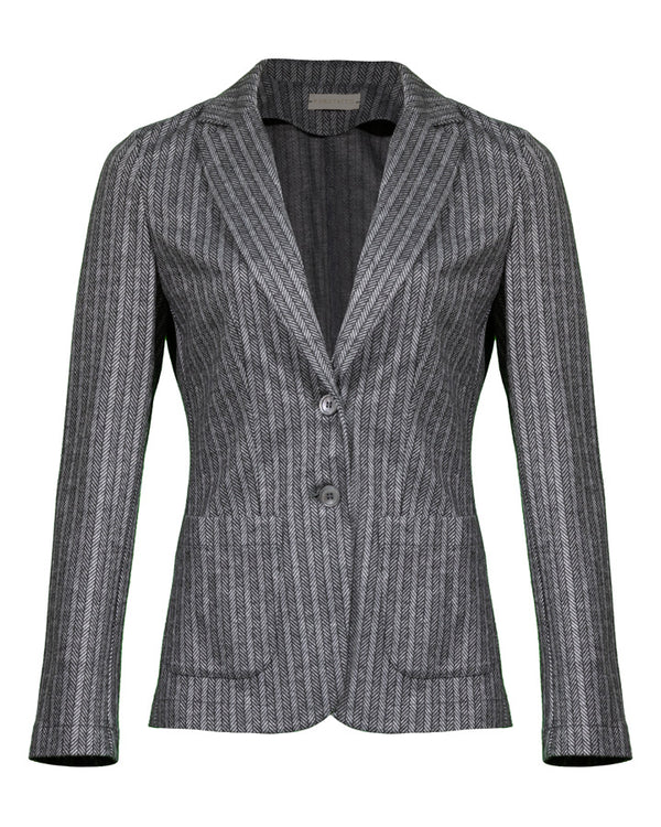 Purotatto Chevron Flannelette Jacket