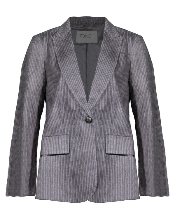 Tonet One button Corduroy Jacket