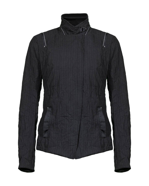 Beate Heymann Pinstripe Zip Jacket
