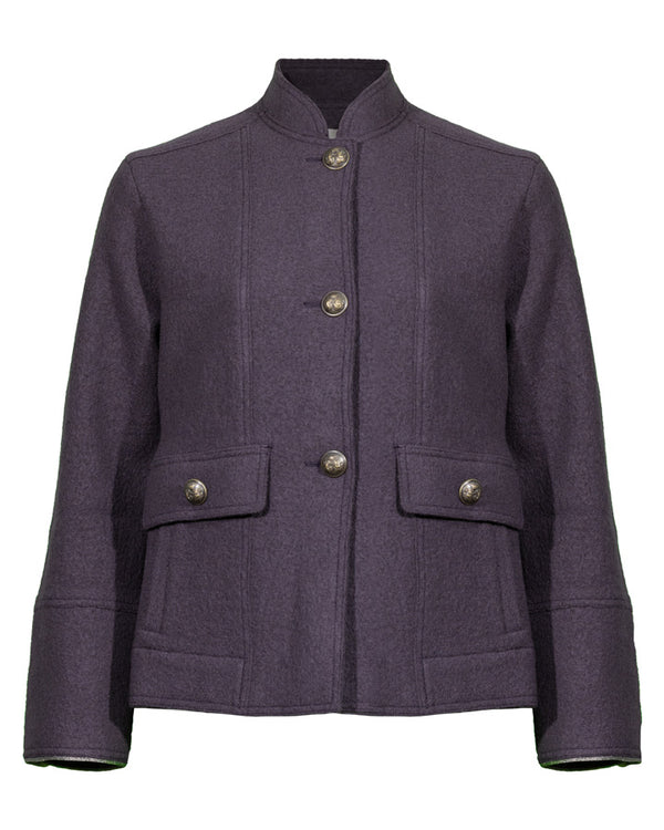 Tonet Swing Boiled Wool Jacket