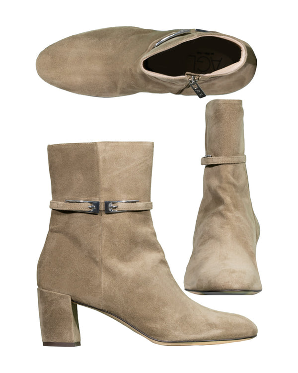 AGL Lynn Buckle Detail Ankle Boot