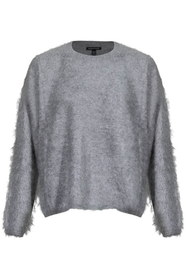 Eileen Fisher Cashmere Fluff Crew Neck Sweater