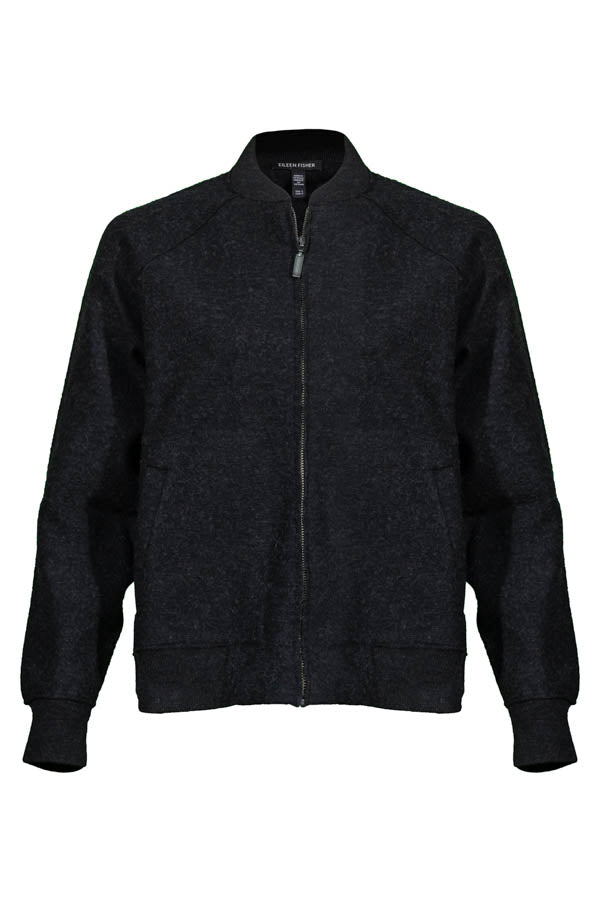 Eileen Fisher Boiled Wool Jacket
