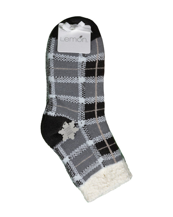 Lemon Double Layer Crew 2 PK Socks