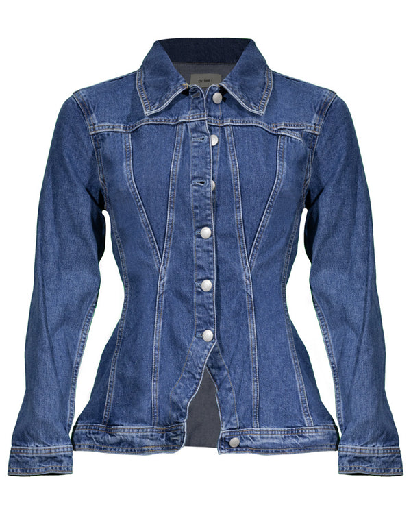 DL1961 Peplum Jean Jacket