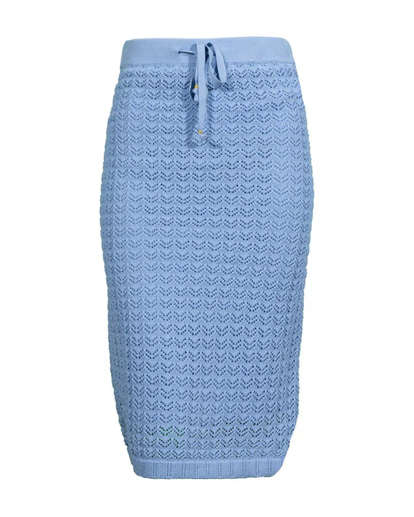 L'Agence Lacen Pointelle Knit Skirt